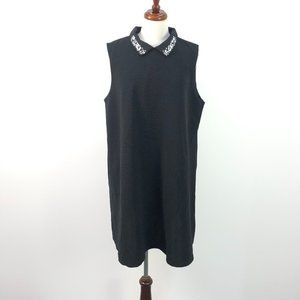 ASOS Maternity Black Sleeveless Midi Dress